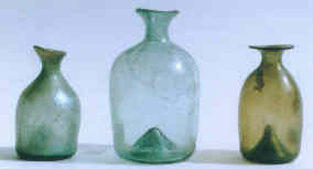 English glass vials