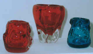 glass from Whitefriars knobbly range