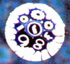 glass paperweight by Powell