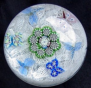Butterflies on lace by John Deacons