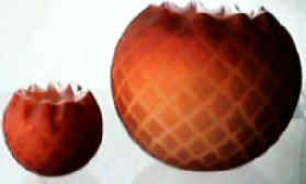 2 sizes of amberina reproductions