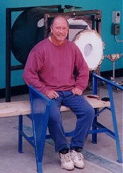 Keith Mahy in new studio
