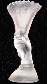 Centennial hand vase
