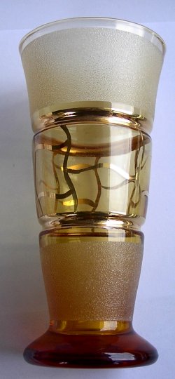 amber goblet
